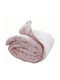 BS Collection Пухено Куинсайз с Пълнеж Microfiber 220x240бр Сомон 270 г/м²Gsm