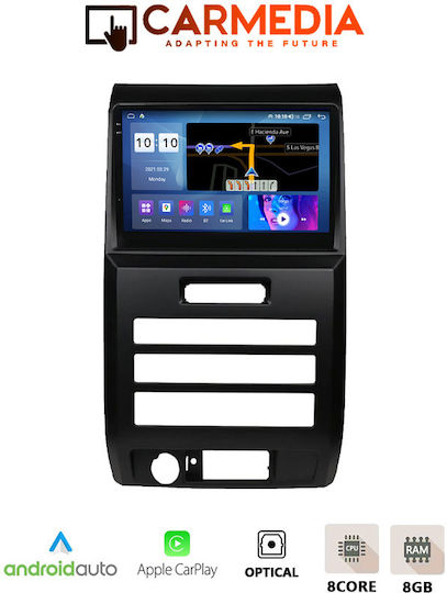 Carmedia Sistem Audio Auto pentru Ford Raptor 2004-2014 (Bluetooth/USB/WiFi/GPS/Apple-Carplay/Android-Auto) cu Ecran Tactil 9.5"
