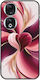 Valentine's Day Abstract Watercolor Love Honor 90 5G Black TPU Black Silicone Case
