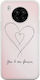 Valentine's Day Forever Connected Hearts Honor 50 Lite Flexible TPU Transparent Silicone Case