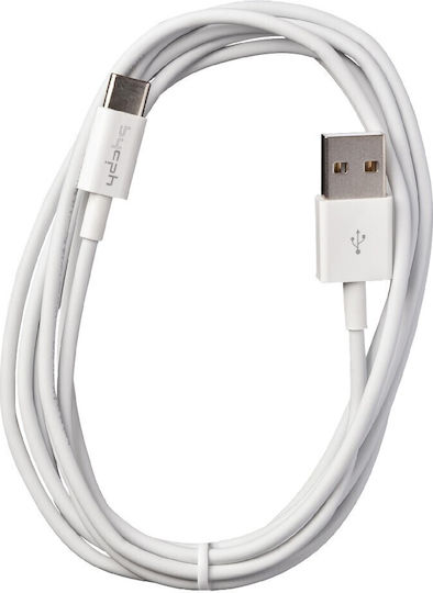 Leki Regular USB 2.0 Cablu USB-C bărbătesc - USB-A Portocaliu 2m (50010)