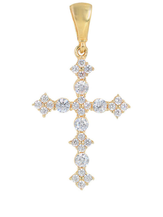 Tasoulis Jewellery Collection Gold Kreuz 9K