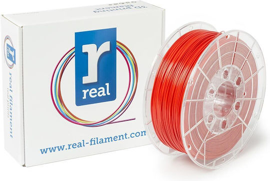 Real Filament PLA 3D Принтер Филамент 1.75мм Червен 3кг 1бр Макарa