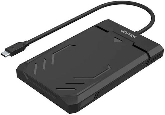 Unitek Diskguard Raiden Θήκη για Σκληρό Δίσκο 2.5" SATA III με σύνδεση Type-C