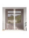 vidaXL Curtain Window Brown 140x245cm