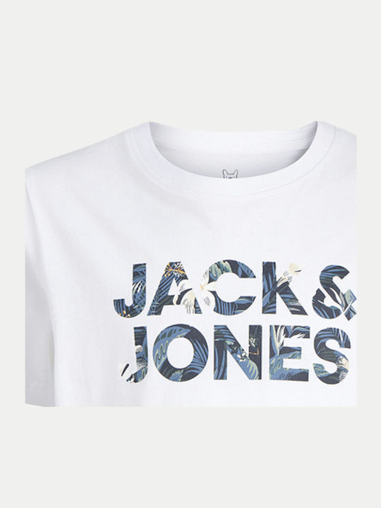 Jack & Jones Παιδικό T-shirt White