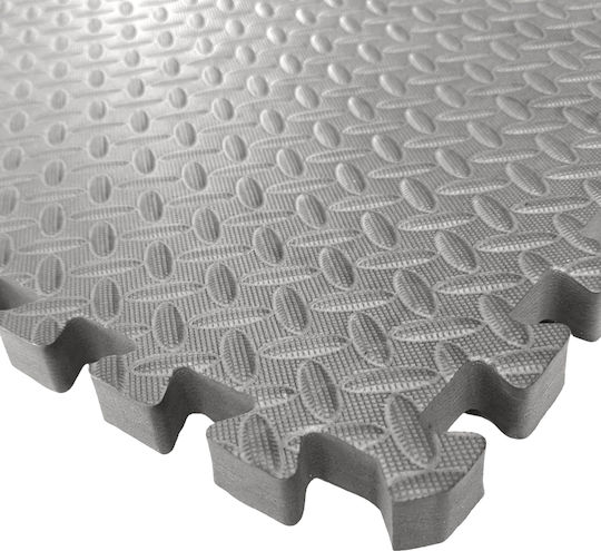 Rage Boden Puzzle Fitnessstudio Gray 60x60x2.5cm 4Stück