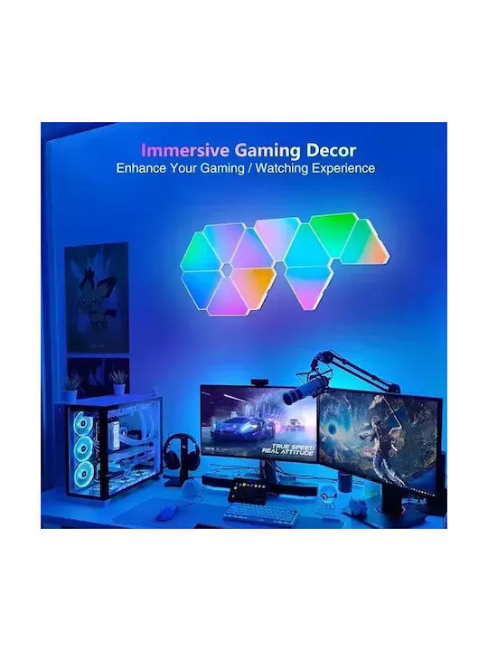 Decorative Lamp Hexagon 6pcs