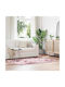 vidaXL Anti-slip Rug Rectangular Shaggy Dk. Pink