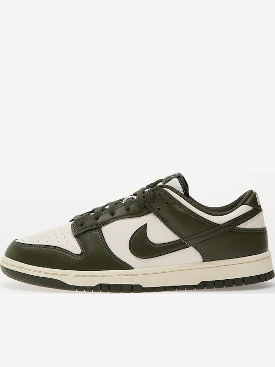Dunk Low Retro Ανδρικά Sneakers Pale Ivory / Cargo Khaki