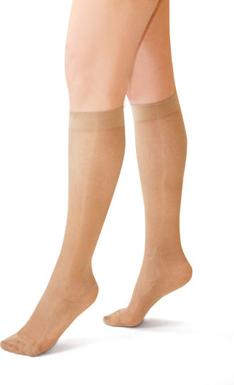 Vita Orthopaedics Calf High Graduated Compression Socks 18-22 mmHg Beige