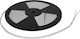 Adeleq Waterproof LED Strip 24V Natural White Light 10m Neon Flex