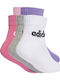 adidas Șosete pentru Copii Performance Roz 5 Perechi
