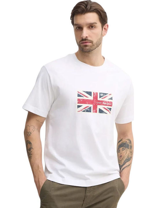 Pepe Jeans Union Tricou Alb