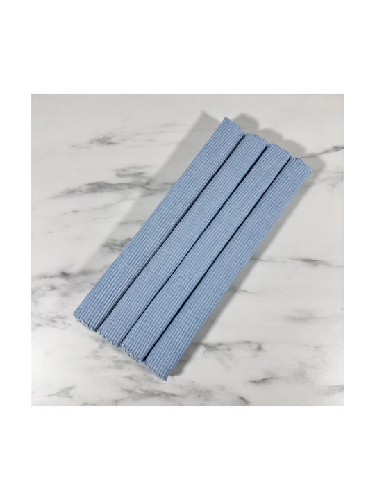 Fabric Placemats Blue 4pcs