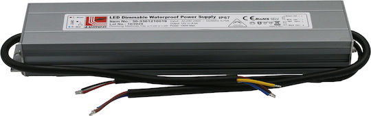 Adeleq Затъмняващо LED Захранване Водоустойчиво IP67 Мощност 100W с Изходно Напрежение 12V