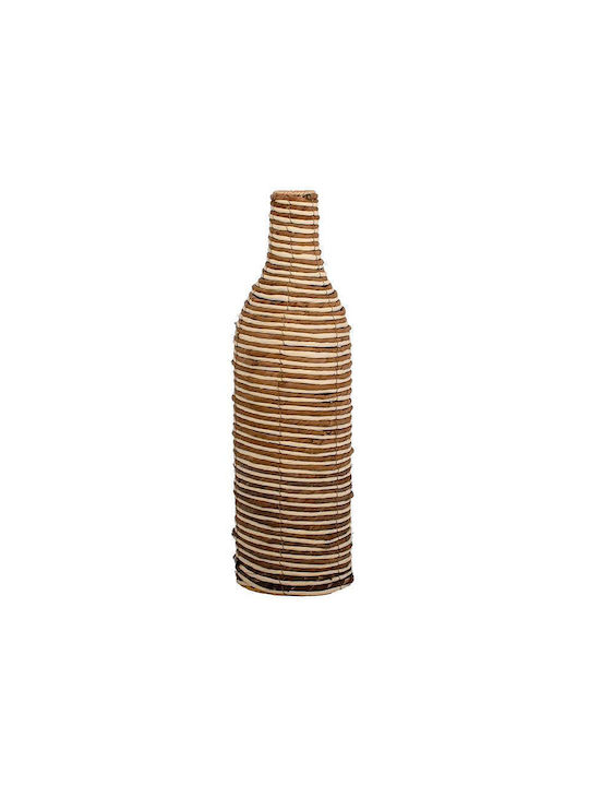 Fylliana Διακοσμητικό Βάζο Rattan Fl378 Γκρι Y60cm