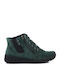 Stiefeletten Damen Grün