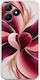 Valentine's Day Abstract Watercolor Love Realme C53 Flexible TPU Transparent Silicone Case