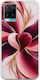 Valentine's Day Abstract Watercolor Love Vivo Y21s Flexible TPU Transparent Silicone Case