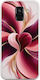 Valentine's Day Abstract Watercolor Love Samsung Galaxy A6 2018 Flexible TPU Transparent Silicone Case