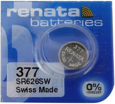 Renata Batterie Silber-Oxid für Uhren SR66 1.55V 1Stück
