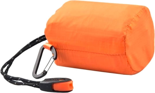 Survival Sleeping Bag Thermal Zola Foldable Orange Waterproof Windproof Material 213x9