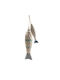 Dekorativer hängender Holzfisch 32,5 cm