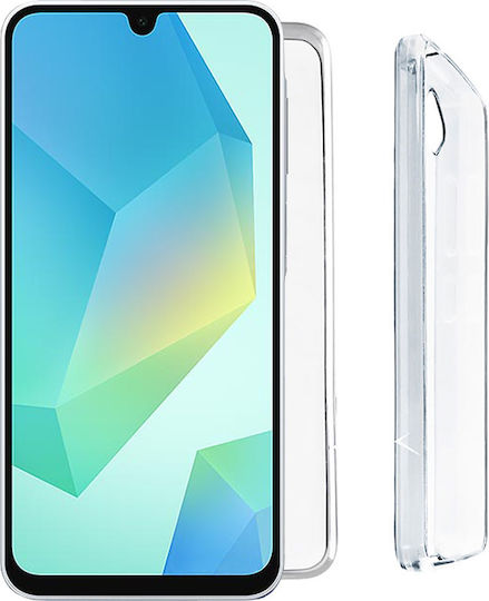 Volte-Tel Slimcolor Air Задна корица Силикон 2мм Прозрачен (Galaxy A16)