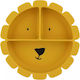 Trixie Baby Food Plate Mr Lion made of Silicone Yellow