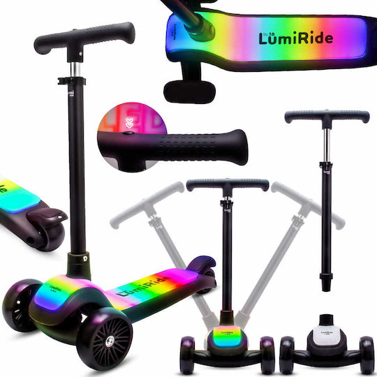Sun Baby Kinderroller Lumiride 3-Rad für 3+ Jahre Schwarz