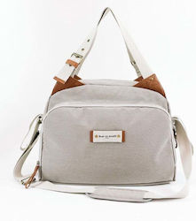 Baby on Board Shoulder/Hand Diaper Bag Gray 42x22x30cm.