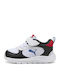 Fun Racer 2 Kids Sneakers with Scratch White