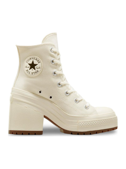 Chuck 70 De Luxe Botine Pentru Femei Bej