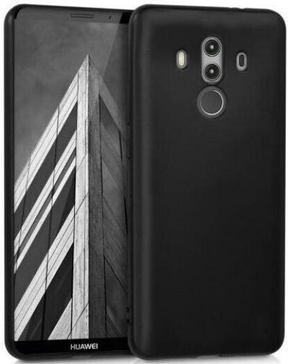 Back Cover Σιλικόνης Μαύρο (Huawei Mate 10 Pro)