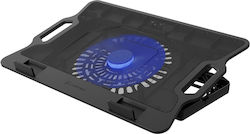 Natec Dipper 2 Cooling Pad με 1 Ανεμιστήρα και Φωτισμό