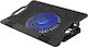 Natec Dipper 2 Cooling Pad για Laptop έως 17.3" με 1 Ανεμιστήρα και Φωτισμό