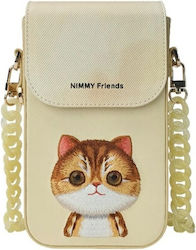 Nimmy Phone Bag Khaki Big Eyed Pet 2.0 Cat Nimmy Phone Bag Khaki Big Eyed Pet 2.0 Cat