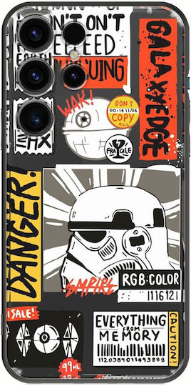 Star Wars Stormtrooper Samsung Galaxy S25 Ultra 5g TPU Negru Silicon Negru