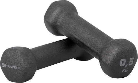 inSPORTline Βαράκι από Νεοπρένιο 1 x 0.5kg
