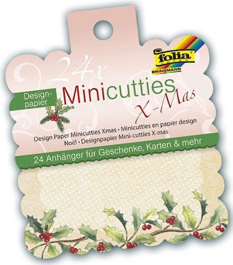 Folia Decorative Paper Hole Minicutties Christmas