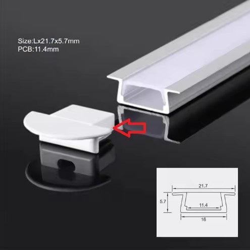 Home Lighting Προφίλ Αλουμινίου Ταινίας LED