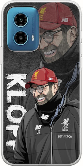 Jurgen Klopp Motorola Moto G34 5G Flexibles TPU Transparentes Silikon