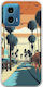 Venice Beach Motorola Moto G34 5g Flexible Tpu Διάφανη Σιλικόνη
