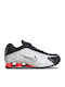 Shox R4 Ανδρικά Sneakers Metallic Silver / Black