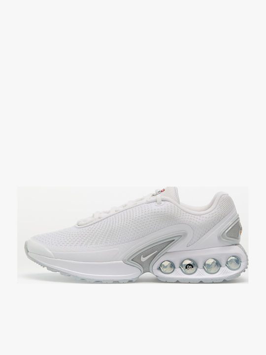 Air Max DN Adidași Pentru Femei Albi / Alb-Alb-Argintiu Metalizat