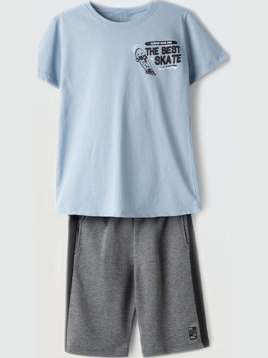 Hashtag Kids' Set with Shorts Summer 2pcs Light...