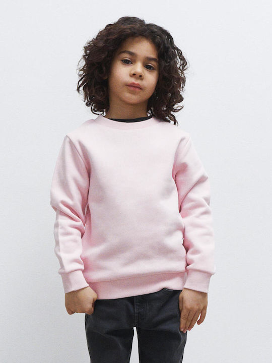 Kids Sweatshirt Soft Pink