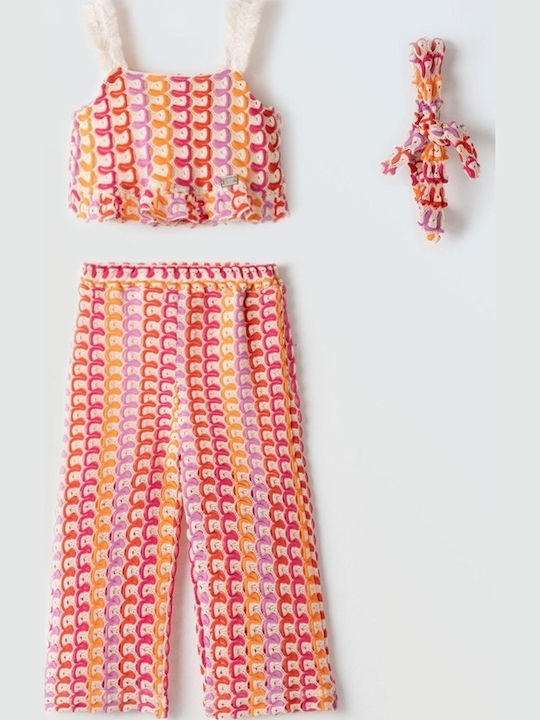 Set pentru copii cu pantaloni Vară 2buc Multicolour