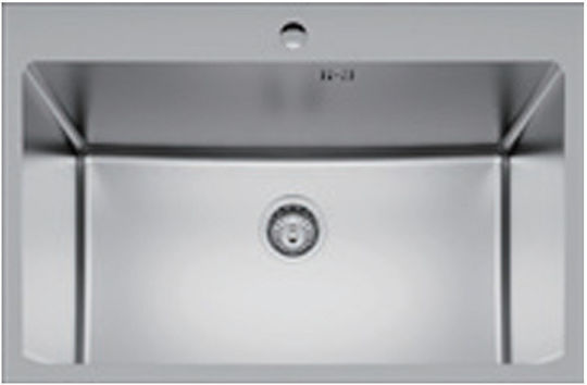 Geman 33150087 Drop-In Inox Μ76xΠ50cm Silver Geman 33150087 Drop-In Inox Μ76xΠ50cm Silver